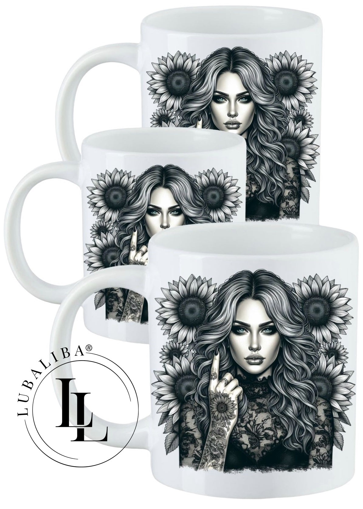 Tasse " Tattoo Girl Two " ArtNr.: DWD